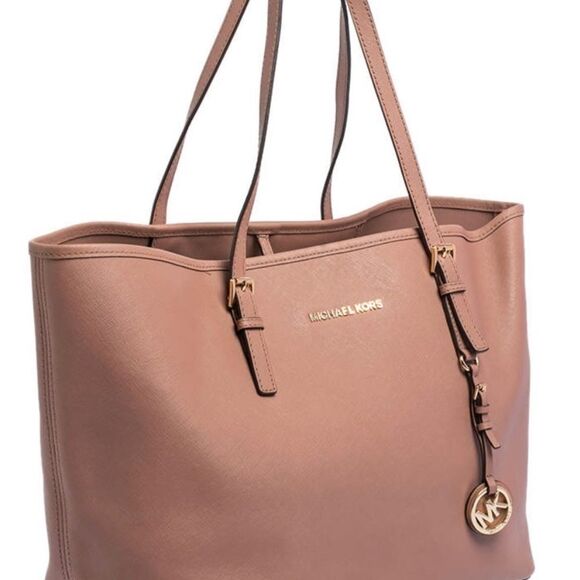 COPY - - Michael Kors Leather Large Jet Set Travel Tote - Picture 2 of 10